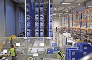 A automação do armazém é fundamental para aumentar a eficiência da logística de produção
