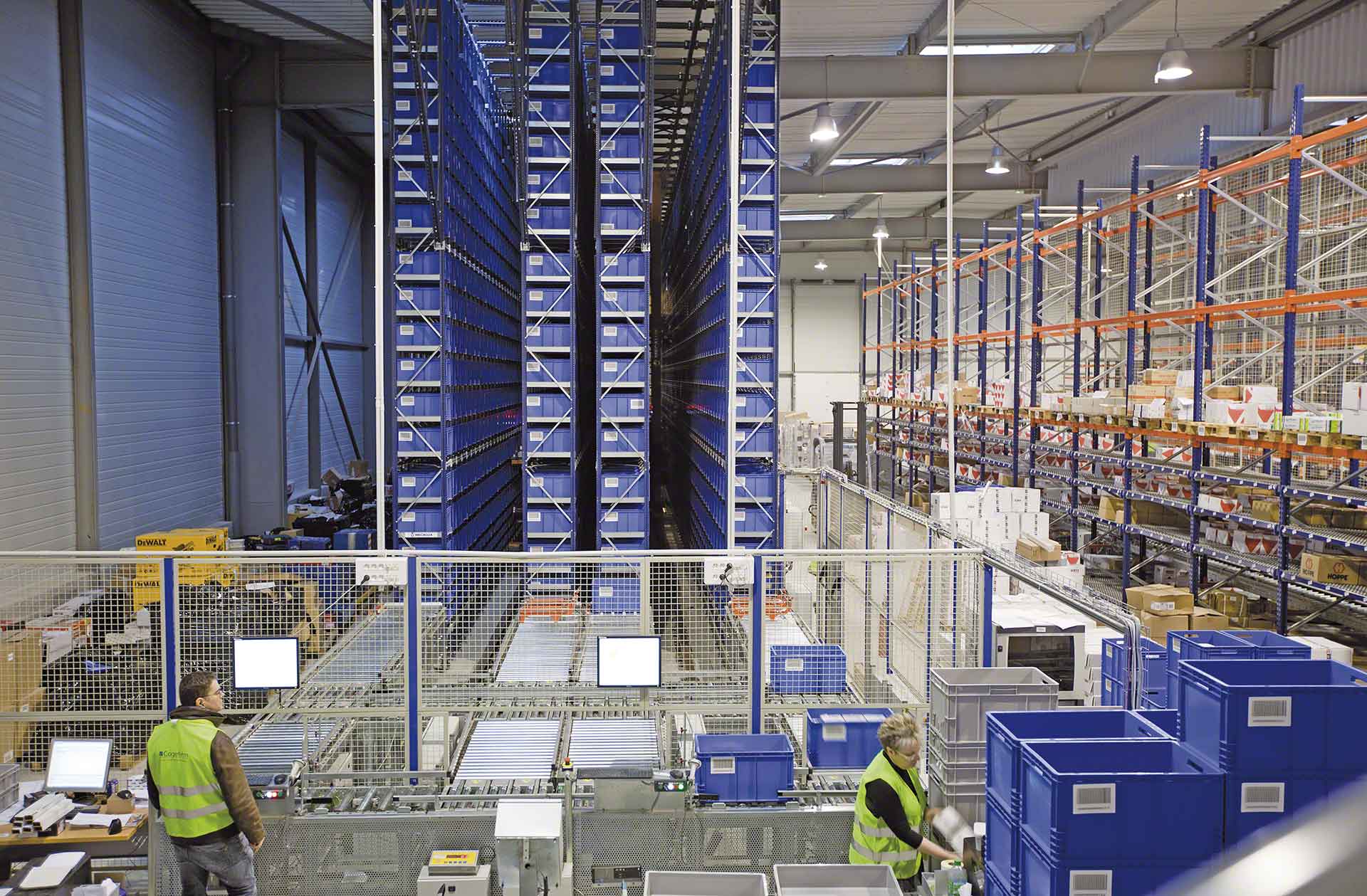 A automação do armazém é fundamental para aumentar a eficiência da logística de produção