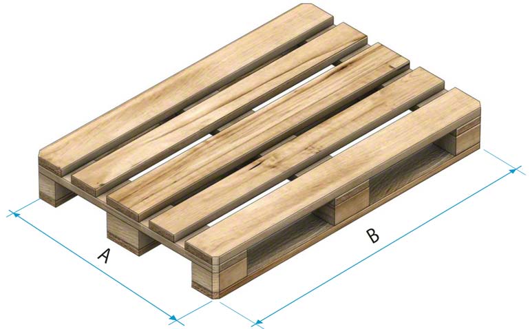 Palete de madeira tipo 1