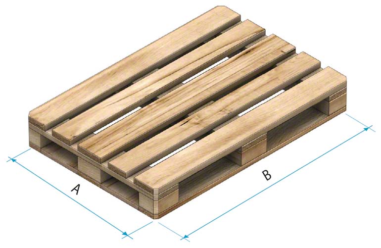 Palete de madeira tipo 2