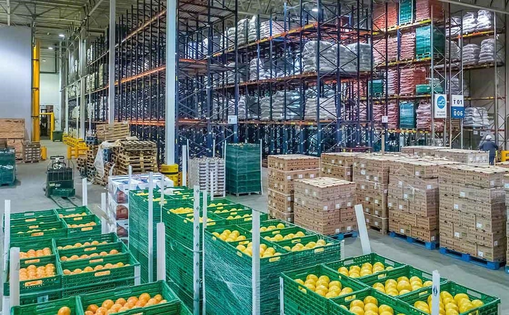 A cadeia de frio num armazém de frutas frescas é essencial para manter a frescura da mercadoria, por esse motivo evitar a quebra é primordial. A cadeia de frio num armazém de frutas frescas é essencial para manter a frescura da mercadoria, por esse motivo evitar a quebra é primordial.