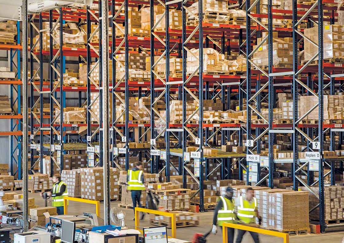 O stock de segurança em excesso pode ocupar um espaço muito valioso no armazém