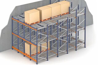 As estantes dinâmicas são um sistema de armazenamento compacto ágil e eficiente