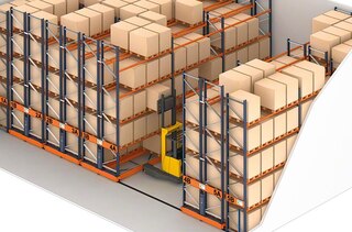 Movirack é um sistema de armazenamento sobre bases móveis Movirack é um sistema de armazenamento sobre bases móveis