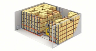 Aproveite ao máximo cada metro quadrado do seu armazém graças as suas bases móveis