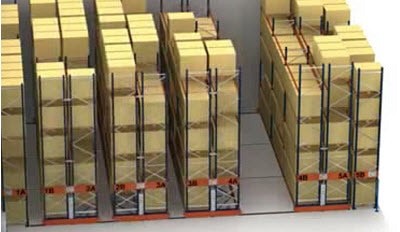 Estantes paletização Movirack