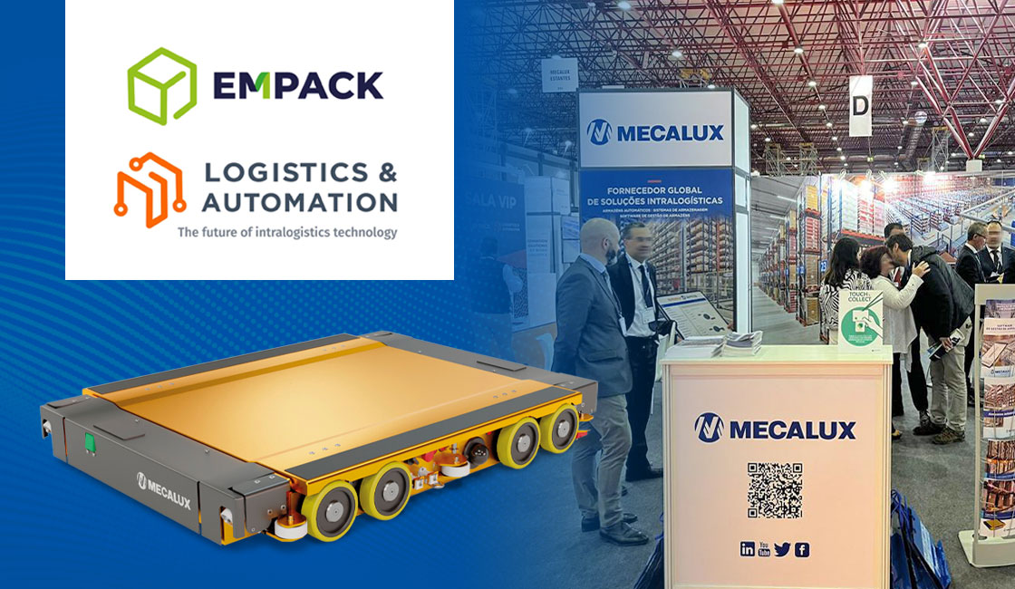 A Mecalux irá apresentar o Pallet Shuttle Automático 3D na Logistics & Automation Portugal 2024