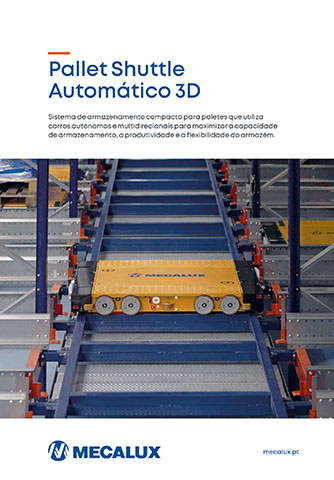 Pallet Shuttle Automático 3D