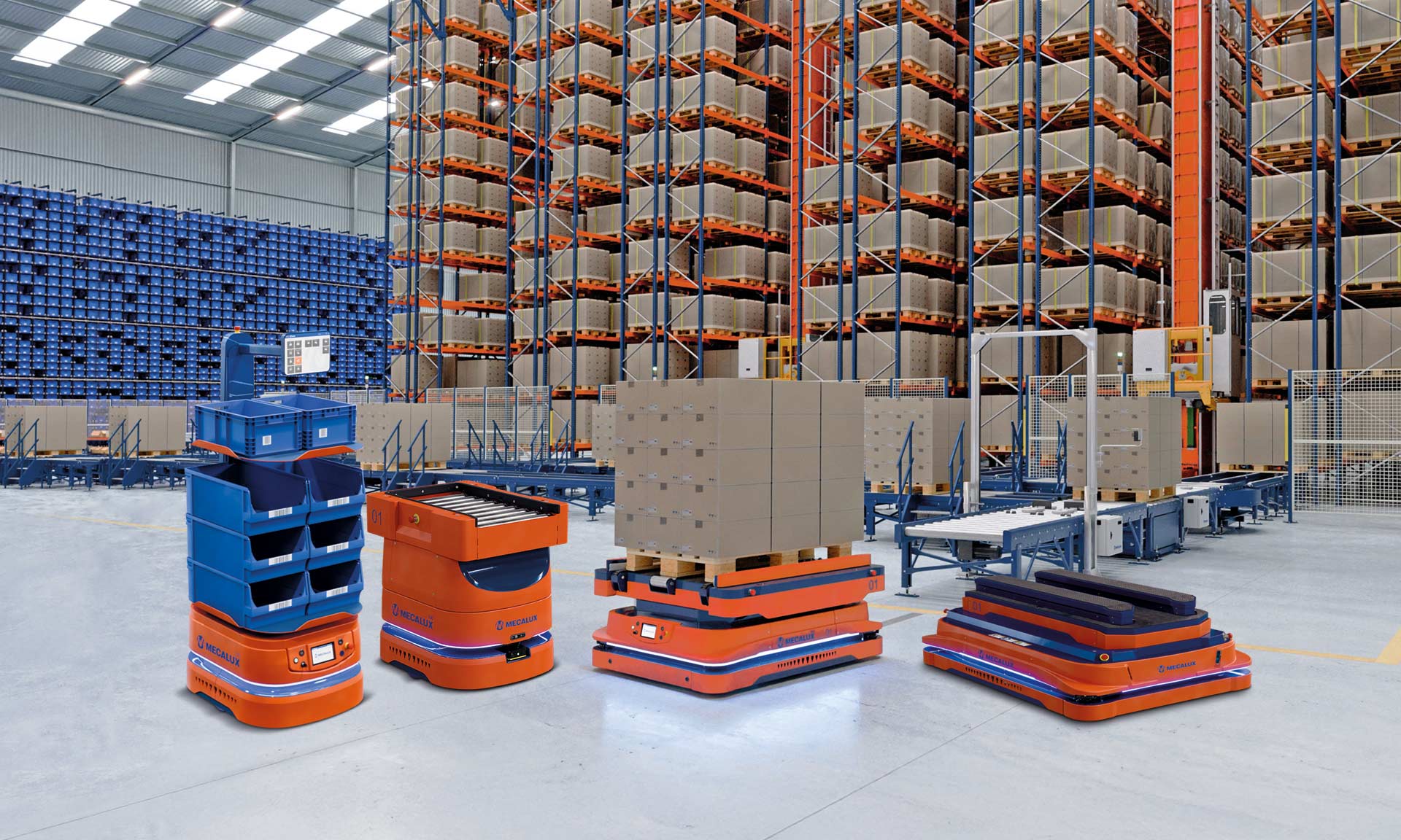 Robôs móveis autónomos (AMR)