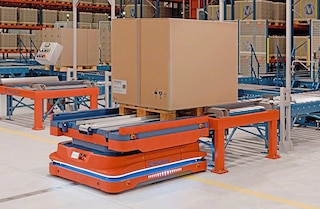 Os AMR são uma solução de transporte flexível e inteligente