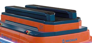 Os modelos AMR 600 e AMR 1500 incluem plataformas elevatórias