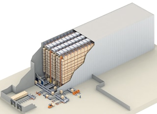 O sistema autoportante é a solução ideal para a construção de câmaras frigoríficas ou de congelação destinadas ao armazenamento