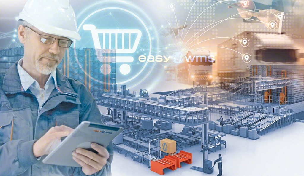 O Easy WMS é um software capaz de conectar-se a outros programas para facilitar a troca de fluxos de informação