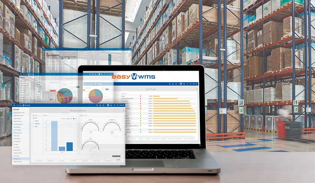 O módulo Supply Chain Analytics do Easy WMS permite antecipar-se às interrupções na cadeia de abastecimento