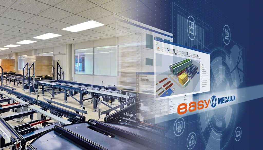 O módulo WMS para produção do Easy WMS gere todas as operações relacionadas à produção