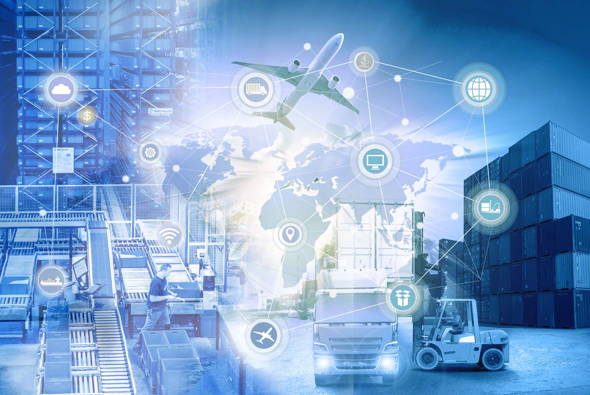 Supply Chain 4.0 (SCM 4.0): a cadeia inteligente - Mecalux.pt