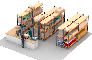 As estantes para carga pesada são muito práticas para expor e armazenar produtos em diferentes tipos de lojas