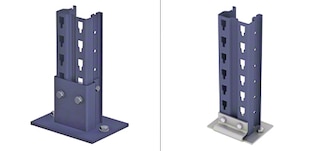 Pé do pilar da estante compacta drive-in Pé do pilar da estante compacta drive-in