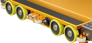 O carro 3D tem 8 rodas de movimento no canal