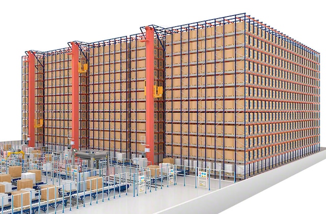 O Pallet Shuttle automático otimiza a capacidade de armazenamento