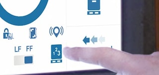 A função Contador de paletes permite determinar o número de paletes armazenadas no canal