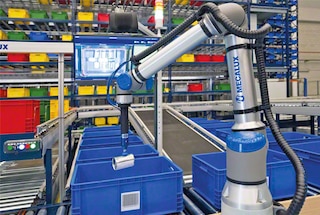 O robot de picking maximiza a eficiência em armazéns do setor alimentar