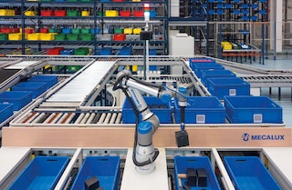 O picking robotizado proporciona a máxima eficiência na preparação de encomendas O picking robotizado proporciona a máxima eficiência na preparação de encomendas