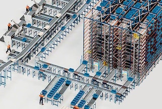 O sistema de armazenamento Shuttle agiliza o picking em armazéns e-commerce